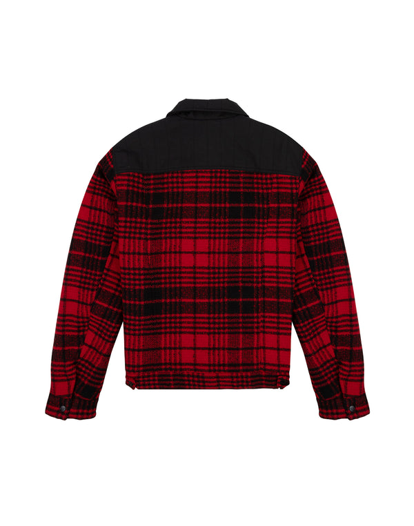 Cabano Wrangler Wool Trucker Jacket R Red