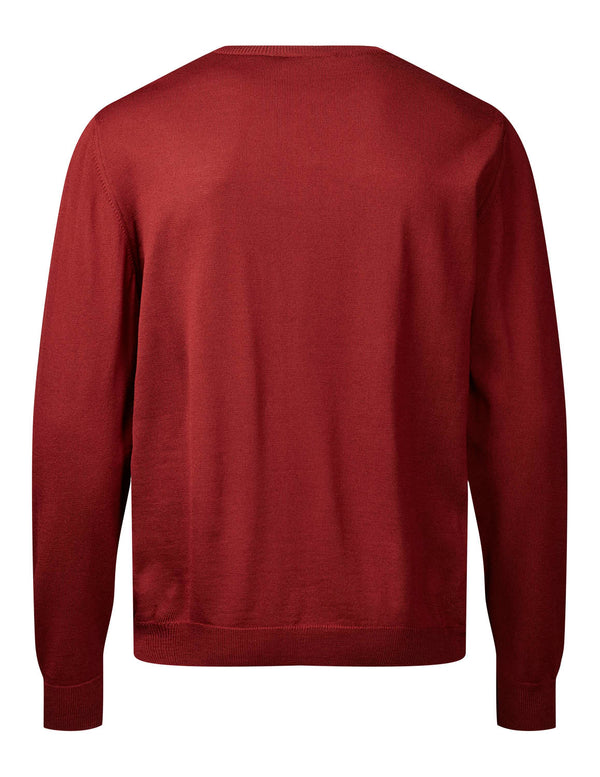 Cabano Clipper Milan V-Neck Jumper 89411 R Dark Red Clipper Milan V-Neck Jumper 89411 R Mid Green