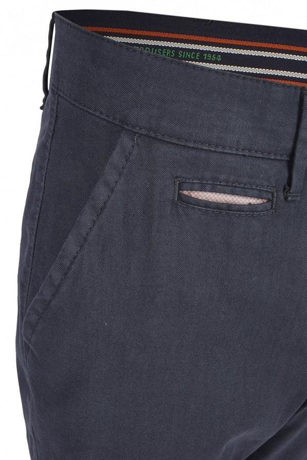 Cabano Club Of Comfort Carno Cotton Trousers 7513 R Navy