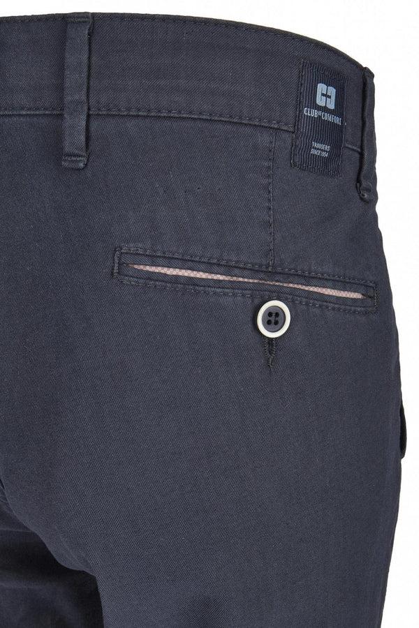 Cabano Club Of Comfort Carno Cotton Trousers 7513 R Navy