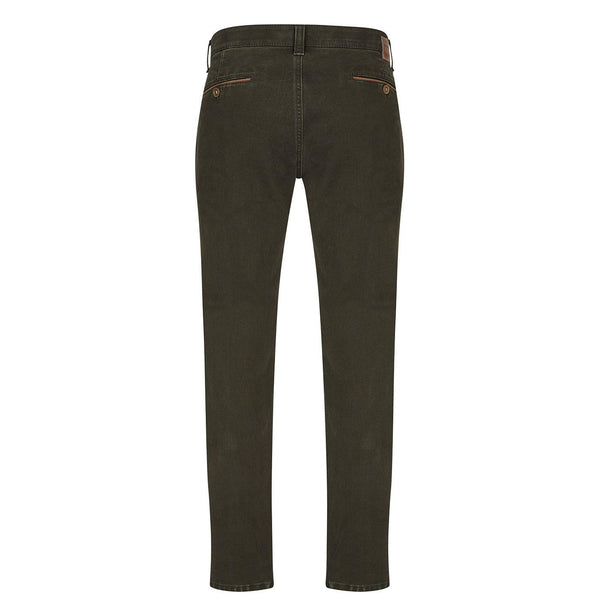 Cabano Club Of Comfort Garvey Cotton Trousers 7218 Dg R Dark Green