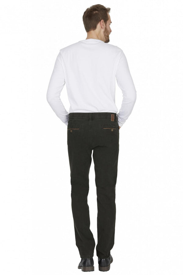 Cabano Club Of Comfort Garvey Cotton Trousers 7218 Dg R Dark Green