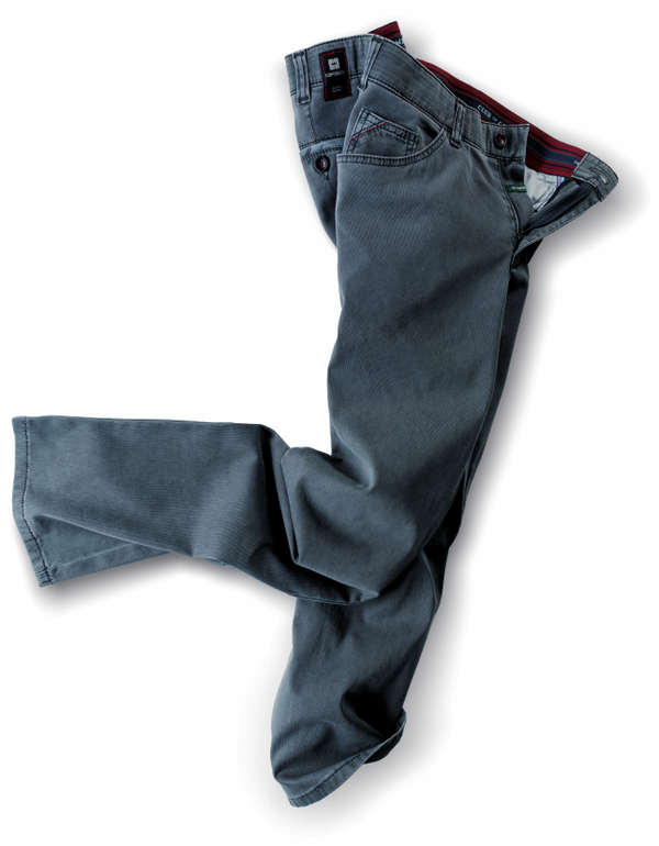 Cabano Club Of Comfort Keno Cotton Trousers 6527 R Blue