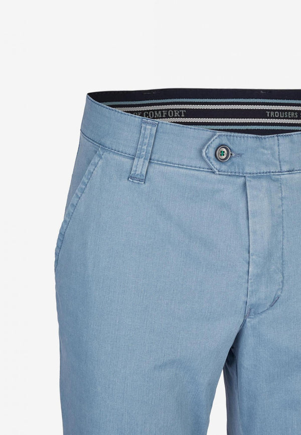 Cabano Club Of Comfort Trousers Denver 7901 Lb R Light Blue