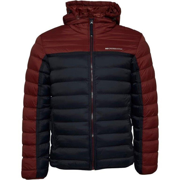 Cabano Crosshatch Padded Jacket Pyffan R Blue Crosshatch Padded Jacket Pyffan R Green Crosshatch Padded Jacket Pyffan R Wine