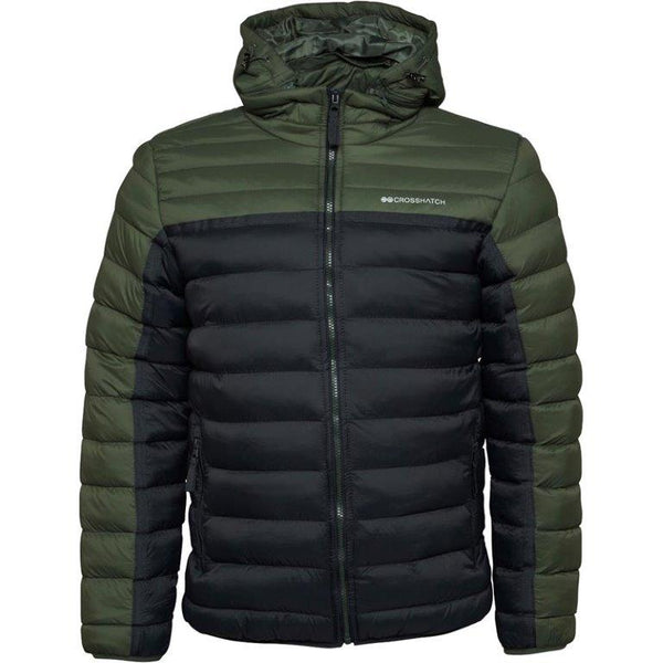 Cabano Crosshatch Padded Jacket Pyffan R Blue Crosshatch Padded Jacket Pyffan R Green Crosshatch Padded Jacket Pyffan R Wine