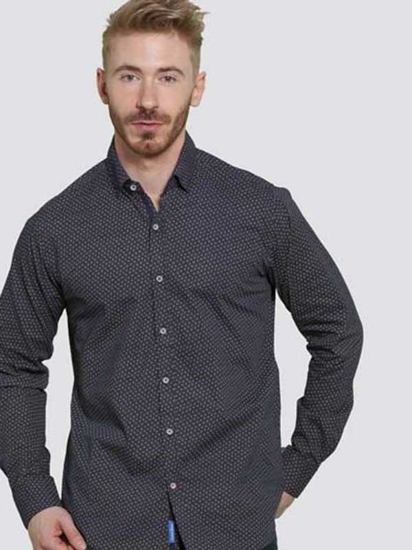 Cabano D555 Duke Babworth Button Down Collar Shirt K Navy