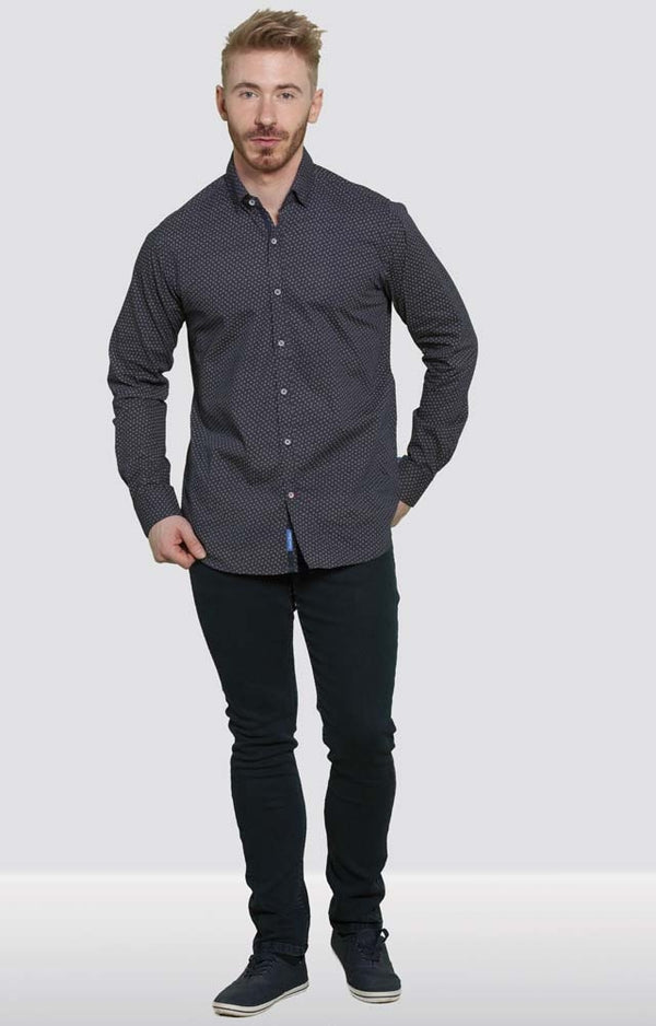 Cabano D555 Duke Babworth Button Down Collar Shirt K Navy
