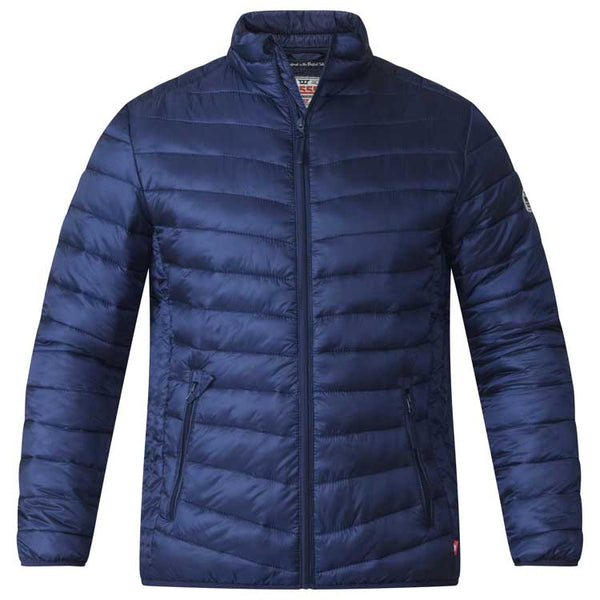 cabano D555 Duke Bastian Faux Down Round Neck Puffa Jacket K Black D555 Duke Bastian Faux Down Round Neck Puffa Jacket K Navy