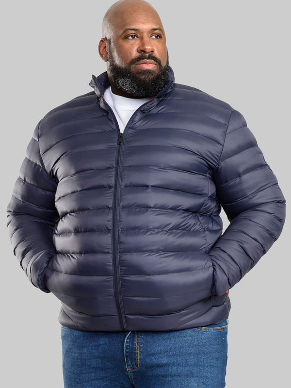 cabano D555 Men's Navy Rowland Puffer Jacket Big & Tall Navy