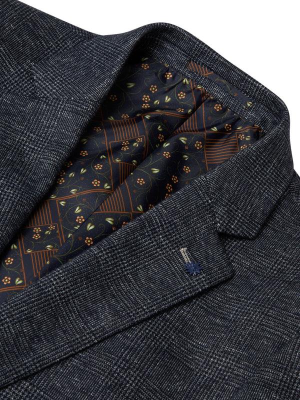 Cabano Daniel Grahame Check Jacket 13288 R Mid Grey
