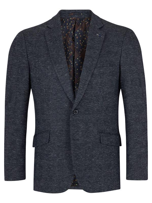cabano Daniel Grahame Check Jacket 13288 R Mid Grey