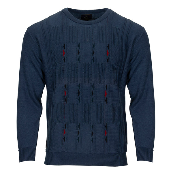 Cabano Deer Park Round-Neck Wool/acrylic Sweatshirt D2652r Blue Deer Park Round-Neck Wool/acrylic Sweatshirt D2652r Red