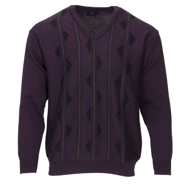 cabano Deer Park Vertical Stripe Sweatshirt R Purple Deer Park Vertical Stripe Sweatshirt R Turquoise
