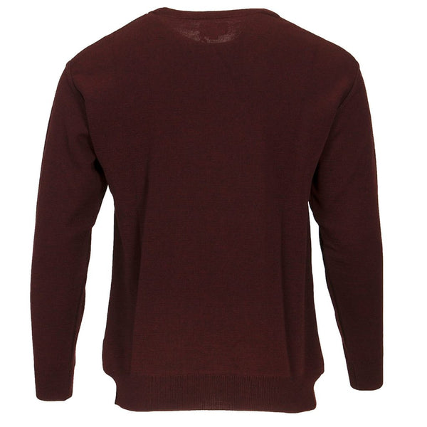 Cabano Deerpark Geometric Pattern Crew Neck Sweatshirt R Blue Deerpark Geometric Pattern Crew Neck Sweatshirt R Wine