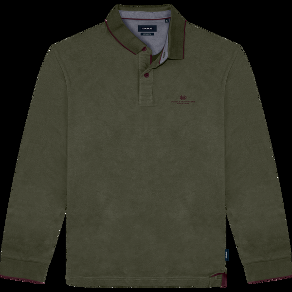 Cabano Double Outfitters Long Sleeve Pique Polo Gs36 R Black Double Outfitters Long Sleeve Pique Polo Gs36 R Green Double Outfitters Long Sleeve Pique Polo Gs36 R Navy Double Outfitters Long Sleeve Pique Polo Gs36 R Orange