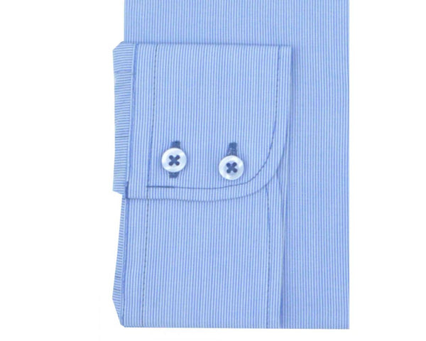 Cabano Double Two Feather Stripe Shirt Gs4072 K Blue