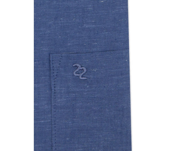 Cabano Double Two Short Sleeve Shirt 1032 R Dark Blue