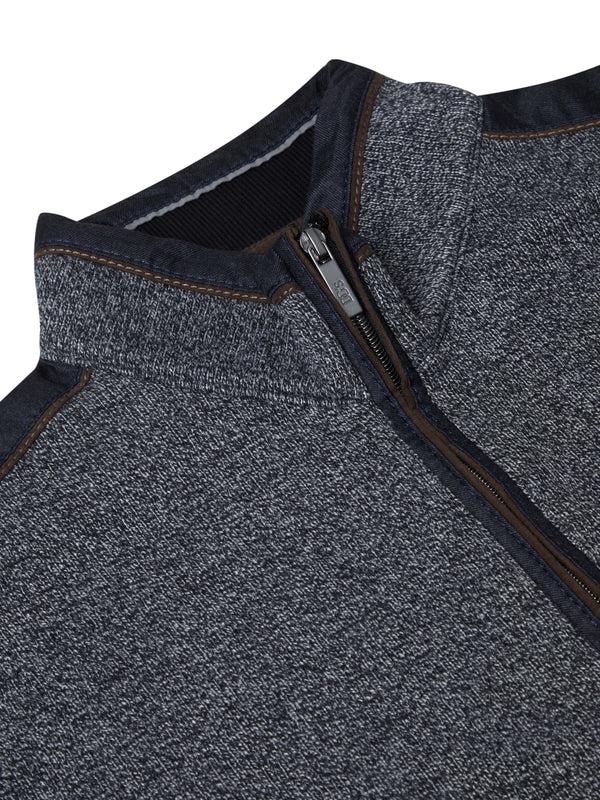 Cabano Drifter 1/4 Zip 5187 Sweatshirt G R Dark Grey