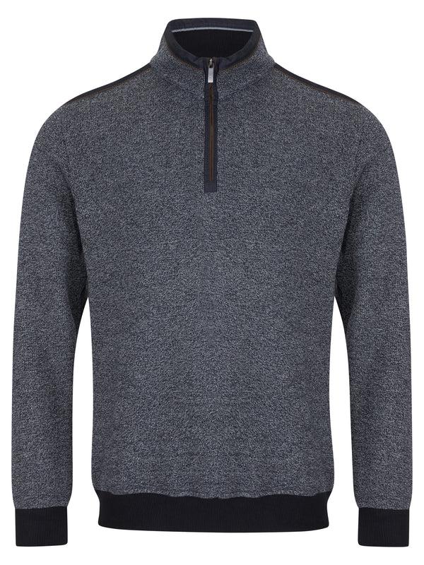 cabano Drifter 1/4 Zip 5187 Sweatshirt G R Dark Grey