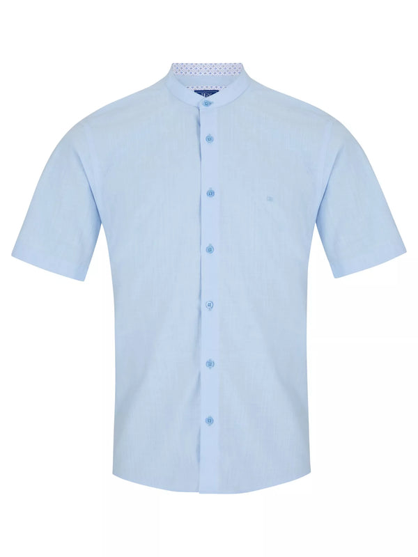 cabano Drifter Grandfather Shirt Aldo B K Light Blue