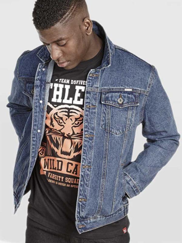 Cabano Duke Trucker Style Denim Jacket R Black Duke Trucker Style Denim Jacket R Blue