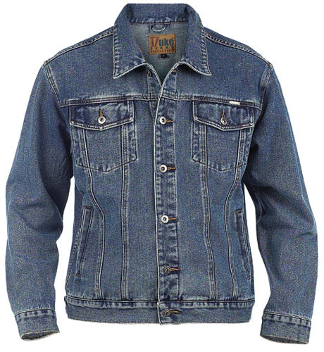 Cabano Duke Trucker Style Denim Jacket R Black Duke Trucker Style Denim Jacket R Blue