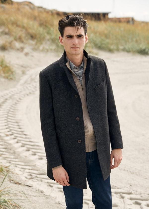 Cabano Erla Full Zip Sweater 705 R Light Beige Erla Full Zip Sweater 705 R Navy