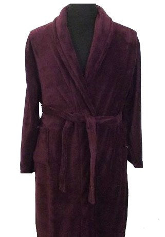 Cabano Espionage Fleece Gown Pj068 K Dark Green Espionage Fleece Gown Pj068 K Navy Espionage Fleece Gown Pj068 K Wine