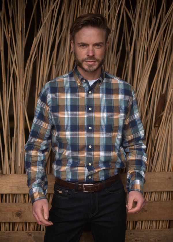 Cabano Henderson 5336 Check Shirt R Brown Henderson 5336 Check Shirt R Red