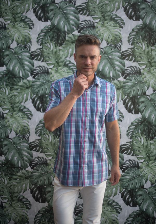 Cabano Henderson Casual Shirt R Beige Henderson Casual Shirt R Green