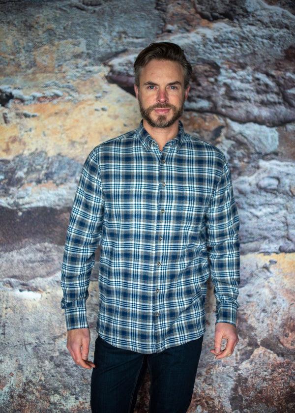 Cabano Henderson Check Shirt 5533 R Turquoise Henderson Check Shirt 5533 R Wine