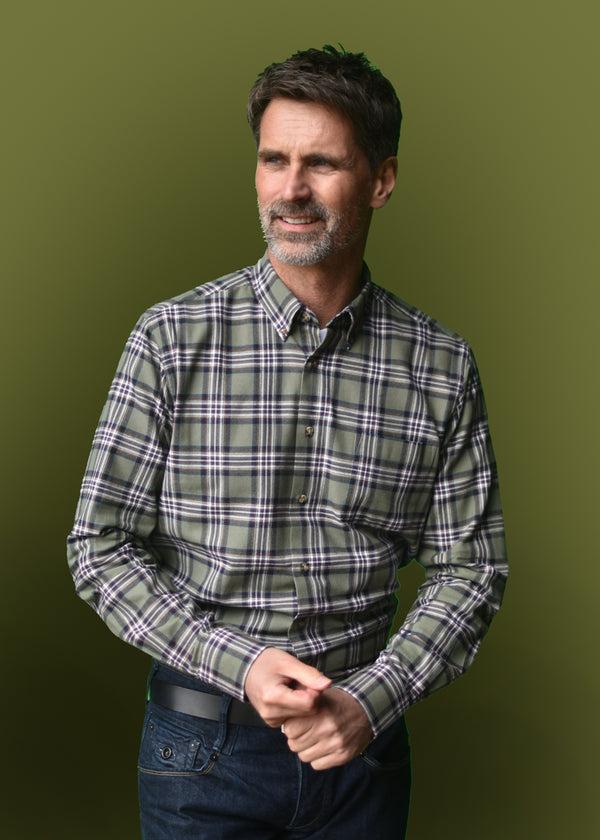 cabano Henderson Check Shirt 5729 K Blue Henderson Check Shirt 5729 K Light Green