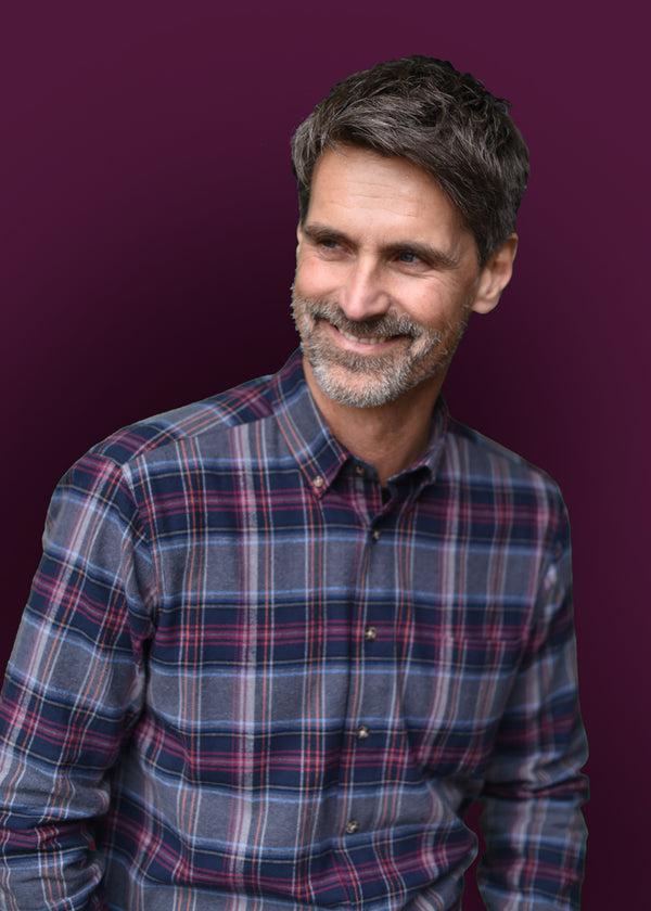 Cabano Henderson Check Shirt 5730 R Brown Henderson Check Shirt 5730 R Red