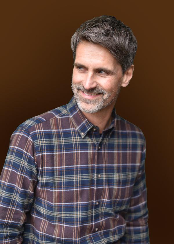 cabano Henderson Check Shirt 5730 R Brown Henderson Check Shirt 5730 R Red