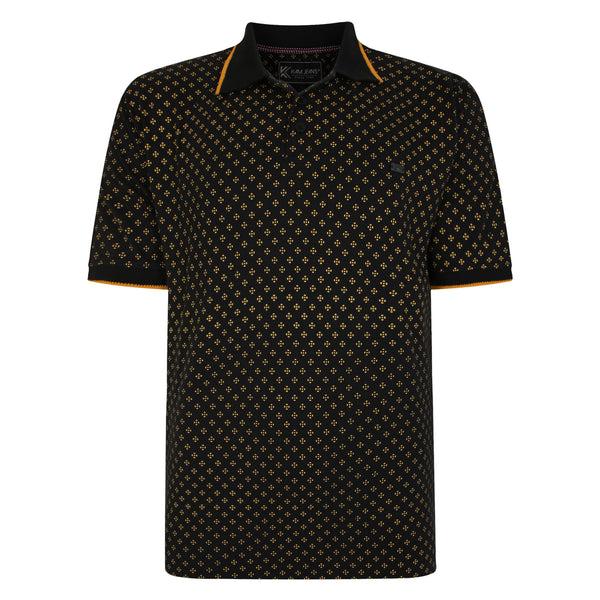 Cabano Kam Pique Polo 5476 K Black Kam Pique Polo 5476 K Dark Blue