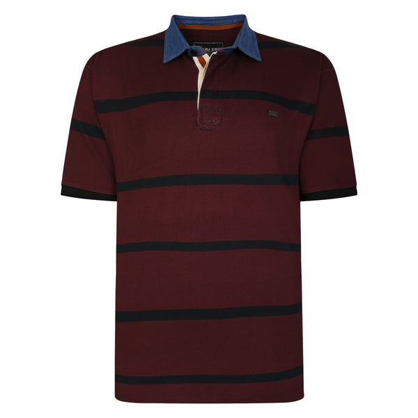cabano Kam Rugby Polo 5482 K Blue Kam Rugby Polo 5482 K Wine