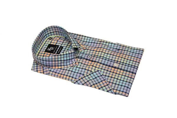 cabano Kings Road Short Sleeve Shirt 65826 R Purple