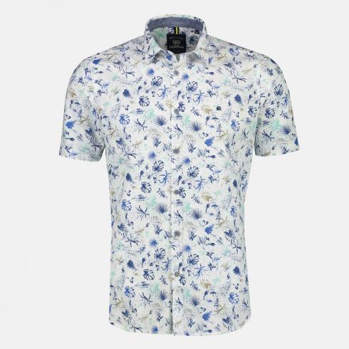 cabano Lerros Casual Shirt K Cornflower Lerros Casual Shirt K Orange