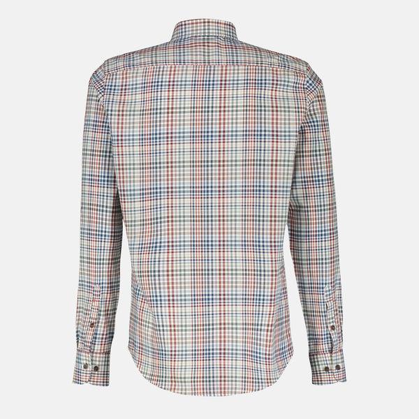 Cabano Lerros Check Shirt 81105 K Navy Lerros Check Shirt 81105 K White