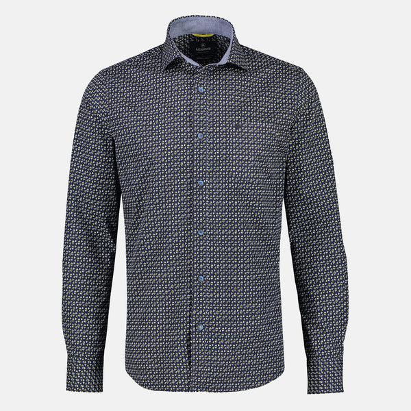 Cabano Lerros Shirt 813051 K Navy Lerros Shirt 813051 K White