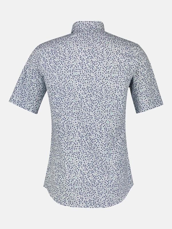 Cabano Lerros Short Sleeve Shirt 1761 K Light Blue Lerros Short Sleeve Shirt 1761 K White