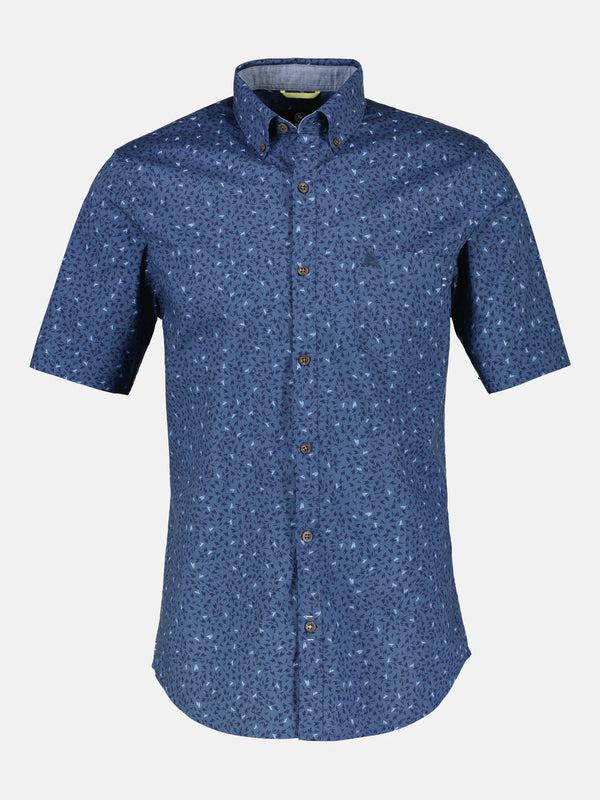 cabano Lerros Short Sleeve Shirt 1761 K Light Blue Lerros Short Sleeve Shirt 1761 K White