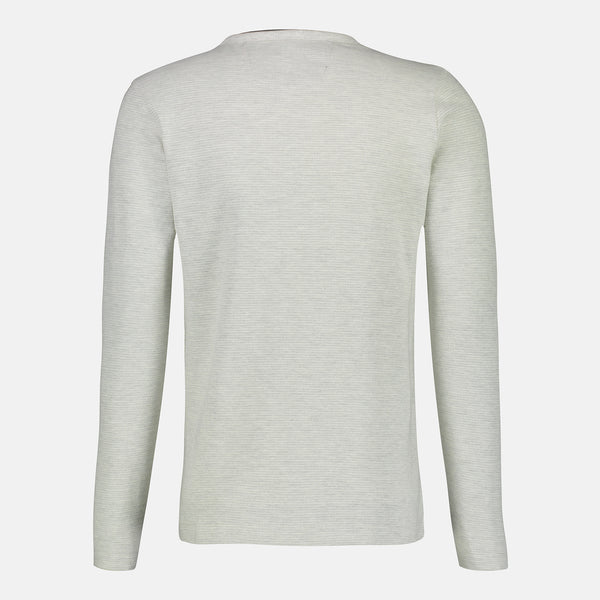 Cabano Lerros Sweater Serafino 2184906 K Navy Lerros Sweater Serafino 2184906 K White