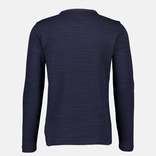 Cabano Lerros Sweater Serafino 2184906 K Navy Lerros Sweater Serafino 2184906 K White