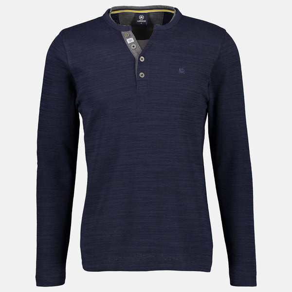 Cabano Lerros Sweater Serafino 2184906 K Navy Lerros Sweater Serafino 2184906 K White