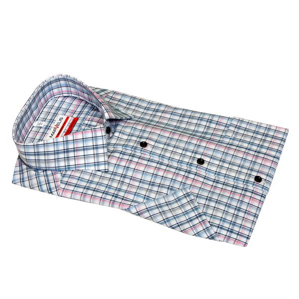 Cabano Marvelis Check Shirt 728632 R Pink Marvelis Check Shirt 728632 R Red