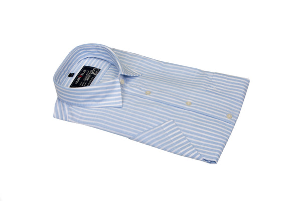 Cabano Marvelis Striped Shirt 611832 R Beige Marvelis Striped Shirt 611832 R Light Blue