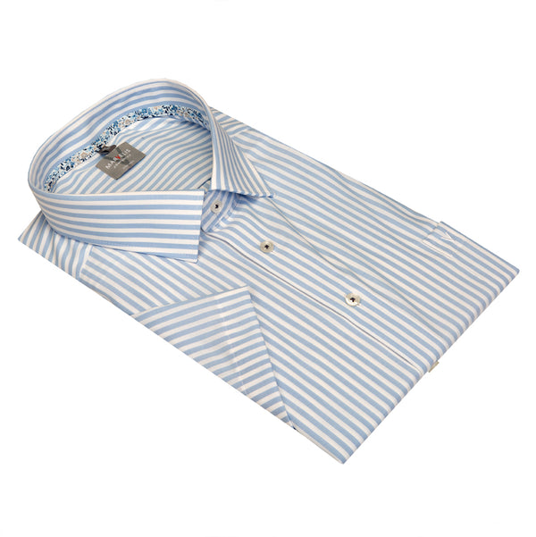 Cabano Marvelis Striped Shirt 7038/72 Lb K Light Blue