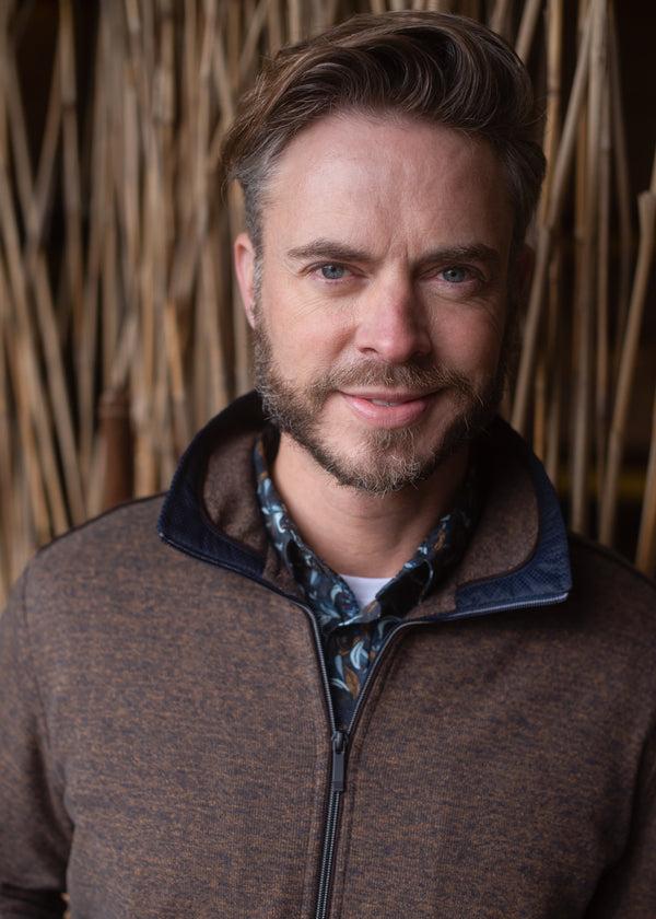 Cabano Meantime Meantime Sweatjacket 21281 R Blue Meantime Meantime Sweatjacket 21281 R Brown